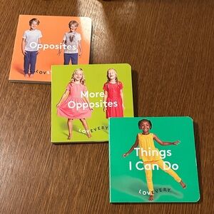 Lovevery Books - Opposites, More Opposites and Things I Can Do